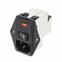 TE Connectivity Corcom Filters - 1-6609929-5 - PWR ENT MOD RCPT IEC320-C14 PNL