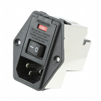 TE Connectivity Corcom Filters - 3-6609929-4 - PWR ENT MOD RCPT IEC320-C14 PNL