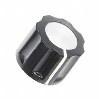 TE Connectivity ALCOSWITCH Switches - PKE60B1/8 - SWITCH KNOB FLUTED 0.626" PKE