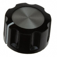 TE Connectivity ALCOSWITCH Switches - PKE90B1/4 - SWITCH KNOB FLUTED .89" PKE