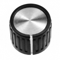 TE Connectivity ALCOSWITCH Switches - PKG70B1/4 - SWITCH KNOB RIBBED .74" PKG