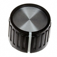 TE Connectivity ALCOSWITCH Switches - PKG90B1/4 - SWITCH KNOB RIBBED .863" PKG