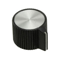 TE Connectivity ALCOSWITCH Switches - PKJ70B1/4 - SWITCH KNOB STRGHT 0.76" W/SPIN