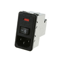 TE Connectivity Corcom Filters - 5-6609107-8 - PWR ENT MOD RCPT IEC320-C14 PNL