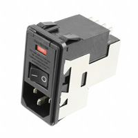 TE Connectivity Corcom Filters - PS0SXDH3A - PWR ENT MOD RCPT IEC320-C14 PNL