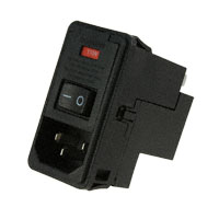 TE Connectivity Corcom Filters - PS0SXSBX0 - PWR ENT MOD RCPT IEC320-C14 PNL