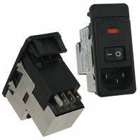 TE Connectivity Corcom Filters - 7-6609946-3 - PWR ENT MOD RCPT IEC320-C14 PNL