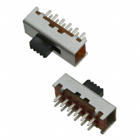 TE Connectivity ALCOSWITCH Switches - SSB42 - SWITCH SLIDE 4PDT 100MA 30V
