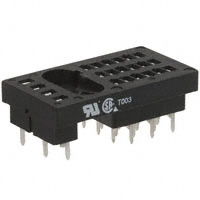 TE Connectivity Potter & Brumfield Relays - 27E130 - SOCKET 6P PC MNT 5TGR R10 SERIES