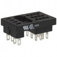 TE Connectivity Potter & Brumfield Relays - 27E163 - SOCKET 4POLE R10 SERIES