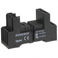 TE Connectivity Potter & Brumfield Relays - PT78702 - SOCKET RELAY DP DIN RAIL PT SER