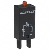 TE Connectivity Potter & Brumfield Relays - RPML0024 - TERM SOCKET LED MODULE 12-24VDC