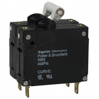 TE Connectivity Potter & Brumfield Relays - W68-X2Q12-20 - CIR BRKR MAG-HYDR 20A 277VAC