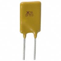 Littelfuse Inc. - RGEF700K-2 - POLYSWITCH PTC RESET 7A HLD