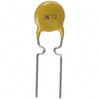 Littelfuse Inc. - RXE050 - POLYSWITCH RXE SERIES 0.50A HOLD