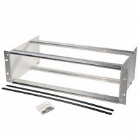 Vector Electronics - CCA160-3U - CARD RACK VME 3UX160MM ASSEMBLED
