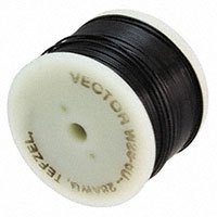 Vector Electronics - W28-6HU - WIRE WW 28AWG ETFE BLACK 150'
