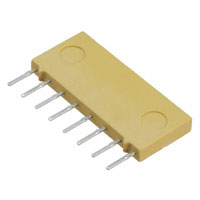 Vishay Dale - M8340105K1002FGD03 - RES ARRAY 4 RES 10K OHM 8SIP