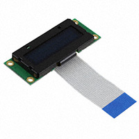 Vishay Dale - O016O002BBPP5N0000 - 16X2 BLUE CHARACTER (COG) OLED