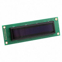 Vishay Dale - O100H016FBPP5N0000 - 100X16 BLUE GRAPHIC OLED