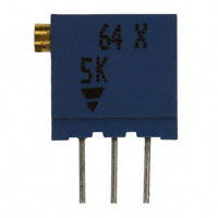 Vishay Spectrol - M64X502KB40 - TRIMMER 5K OHM 0.5W TH