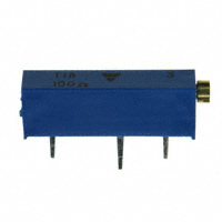 Vishay Sfernice - T18101KT10 - TRIMMER 100 OHM 0.75W TH
