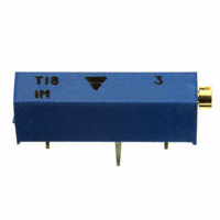 Vishay Sfernice - T18105KT10 - TRIMMER 1M OHM 0.75W TH