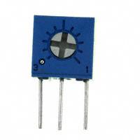 Vishay Sfernice - T73XX102KT20 - TRIMMER 1K OHM 0.5W TH