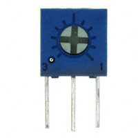 Vishay Sfernice - T73XX204KT20 - TRIMMER 200K OHM 0.5W TH