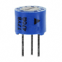 Vishay Sfernice - T7YB471MB40 - TRIMMER 470 OHM 0.5W TH