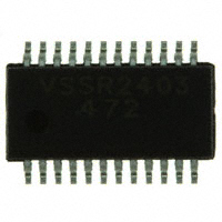 Vishay Thin Film - VSSR2403472JUF - RES ARRAY 12 RES 4.7K OHM 24SSOP