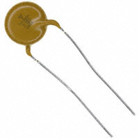 Vishay BC Components - VY1222M47Y5UQ64V0 - CAP CER 2200PF 760VAC Y5U RADIAL