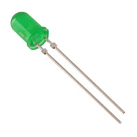 Vishay Semiconductor Opto Division - TLLG5401 - LED GRN DIFF 5.8MM ROUND T/H