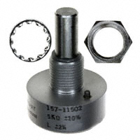 Vishay Spectrol - 157B502MX - POT 5K OHM 1W PLASTIC LINEAR