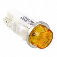 Visual Communications Company - VCC - 1050QC3 - INDICATOR NEON AMBER PANEL MNT