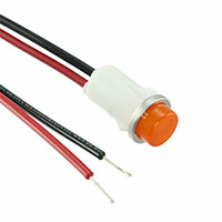 Visual Communications Company - VCC - 1051C3 - INDICATOR NEON AMBER PANEL MNT