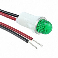 Visual Communications Company - VCC - 1053A5 - INDICATOR NEON GREEN PANEL MNT