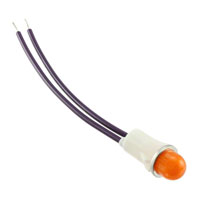 Visual Communications Company - VCC - 1090A3-28V - INDICATOR INCAND AMBER PANEL MNT