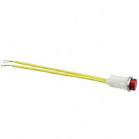 Visual Communications Company - VCC - 1090C1-12V - INDICATOR INCAND RED PANEL MNT