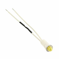 Visual Communications Company - VCC - 1091M7-125VAC - LED IND LIGHT YLW 125V SNAP FIT