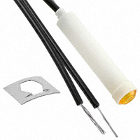 Visual Communications Company - VCC - 2110A3 - INDICATOR NEON AMBER PANEL MNT