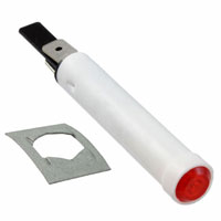Visual Communications Company - VCC - 2195QA1-28V - LED IND LIGHT RED 28V QC PNL MT