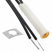 Visual Communications Company - VCC - 2120A3 - INDICATOR NEON AMBER PANEL MNT