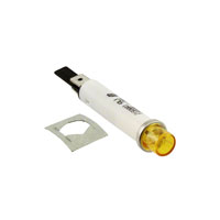 Visual Communications Company - VCC - 2150QA3 - LAMP NEON INCAND AMBER PNL MNT