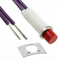 Visual Communications Company - VCC - 2194A1-28V - LAMP NEON INCAND RED PNL MNT