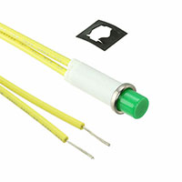 Visual Communications Company - VCC - 2194A5-12V - LAMP NEON INCAND GREEN PNL MNT