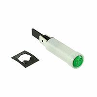 Visual Communications Company - VCC - 2195QA5-28V - LED IND LIGHT GRN 28V QC PNL MT