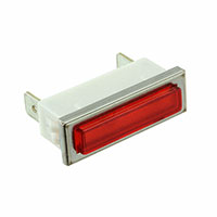 Visual Communications Company - VCC - 2390QD1-28V - INDICATOR NEON RED PANEL MNT