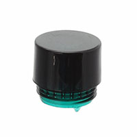 Visual Communications Company - VCC - 25P-626G - LENS GREEN TRANSP FLUTE CYLINDER