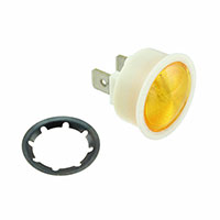 Visual Communications Company - VCC - 2620QK3 - INDICATOR NEON AMBER PANEL MNT